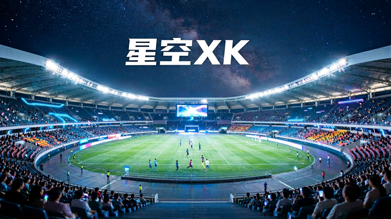 星空XK集团科技感体育场馆全景，展现品牌与运动科技的融合
